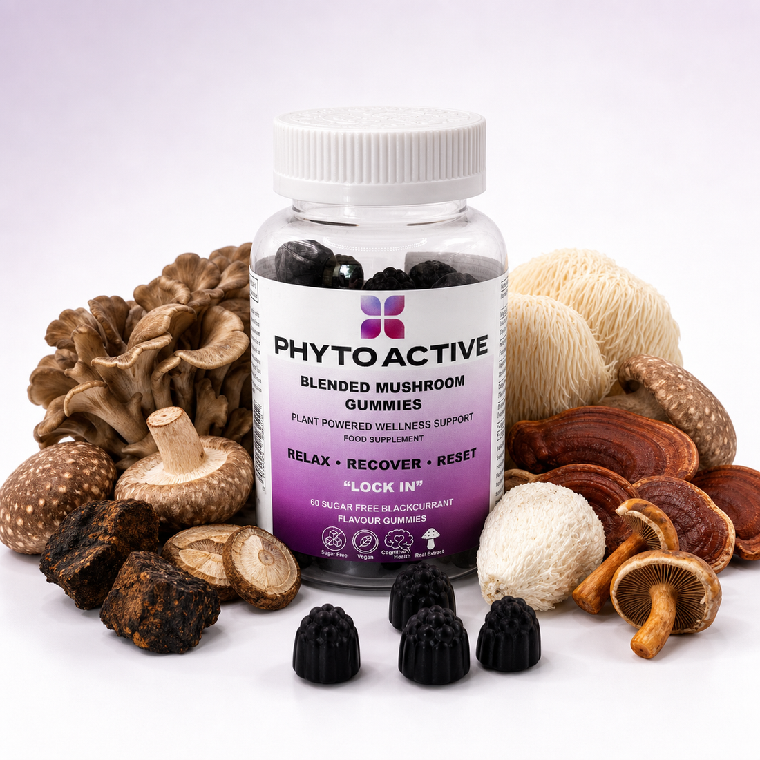 Phytoactive Mushroom Gummies